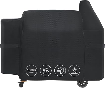 Covers & all Pit Boss 820-850 Grill Cover, Heavy Duty Pit Boss Pro Series Grill Cover, Waterproof & UV Resistant BBQ Cover for Pellet Grills & Z Grill 700 Series with Secure Fit 56"W x 27"D x 46"H