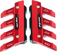 Vista 10 de Protector de caída de horquilla delantera CNC para motocicleta para Yamaha FZ-25 FZ25 / ABS (color : C)