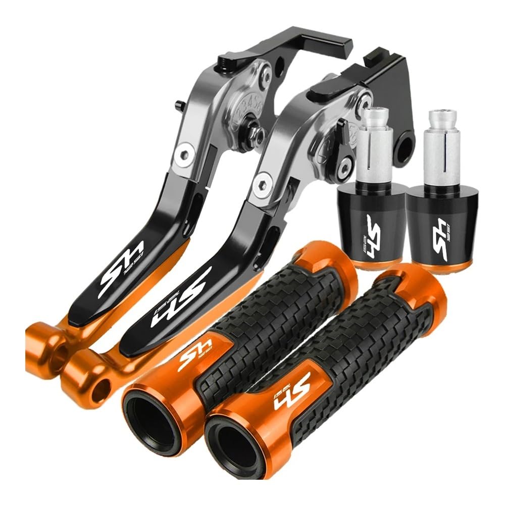 Mlioju F Motorcycle Clutch Lever Or Sh125 Sh125i Sh 125 125I 2008-2023 2022 2021 2018 2014 Motorcycle Adjustable Brake Clutch Levers Handlebar Grips Ends