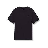 Tommy Hilfiger Maglietta da Uomo 3P SS Tee UM0UM03870 S/S, Nero (Nero/Nero/Nero)