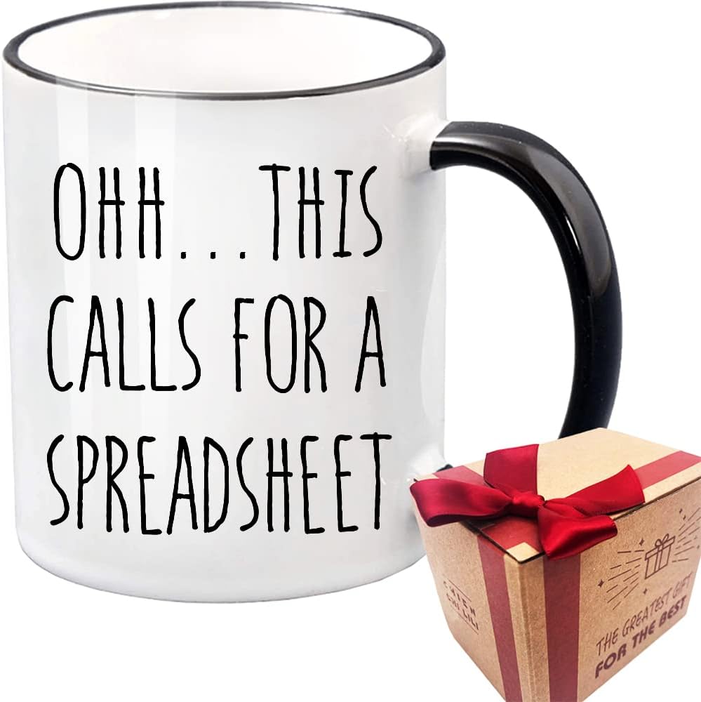 SUUURAOO Ohh This Calls For A Spreadsheet Coffee Mug