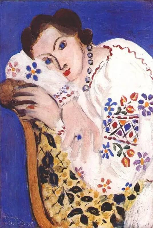 Henri Matisse affiche poster peinture sur toile décoration murale salon tableau abstrait 30x50cm