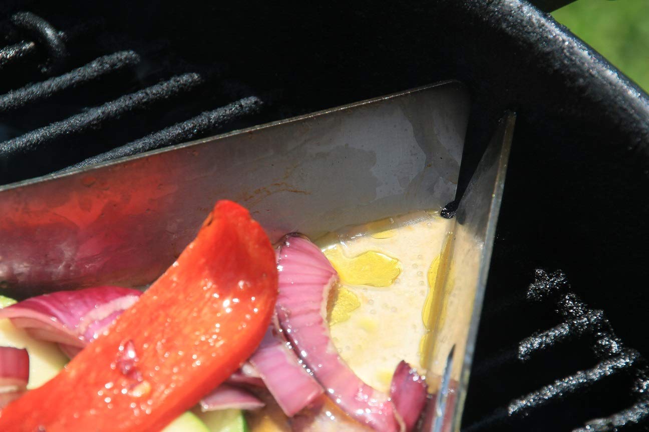 Weber 57cm Grillplatte Plancha Edelstahl Profiqualität für runde Grills BBQ