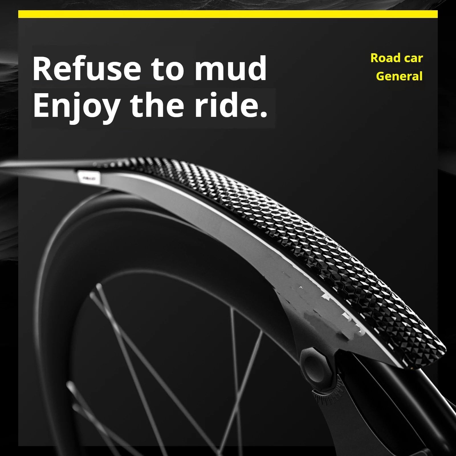 Parafango Accessori per Attrezzatura per Ciclismo su Strada per Mountain Bike, parafango per Ruota Anteriore/Posteriore per Bicicletta parafango Bici