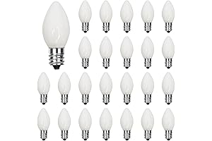 Abeja C7 String Replacement Bulbs for Warm Holiday Ambiance