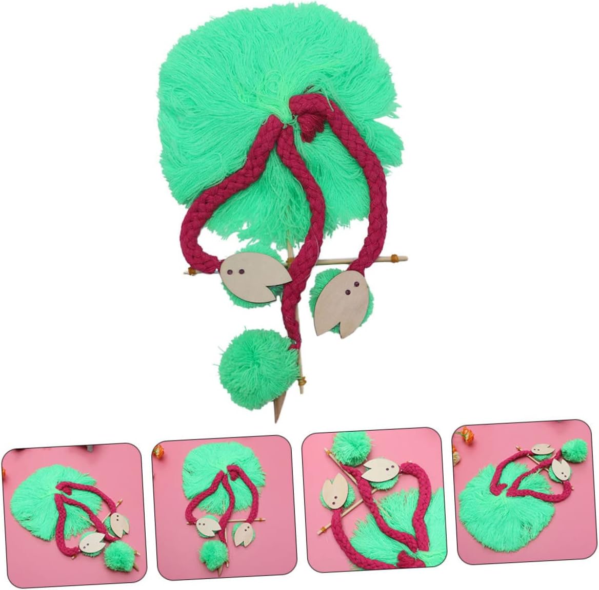 BESPORTBLE Pull String Animal Marionette Puppet Show Prop for Enhances Creativity Parent Bonding for Indoor Play