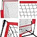 ZenStyle 5' x 5' Baseball Practice Net Hitting & Pitching Net with Bow Frame, Carry Bag, Great for All Skill Levels Training