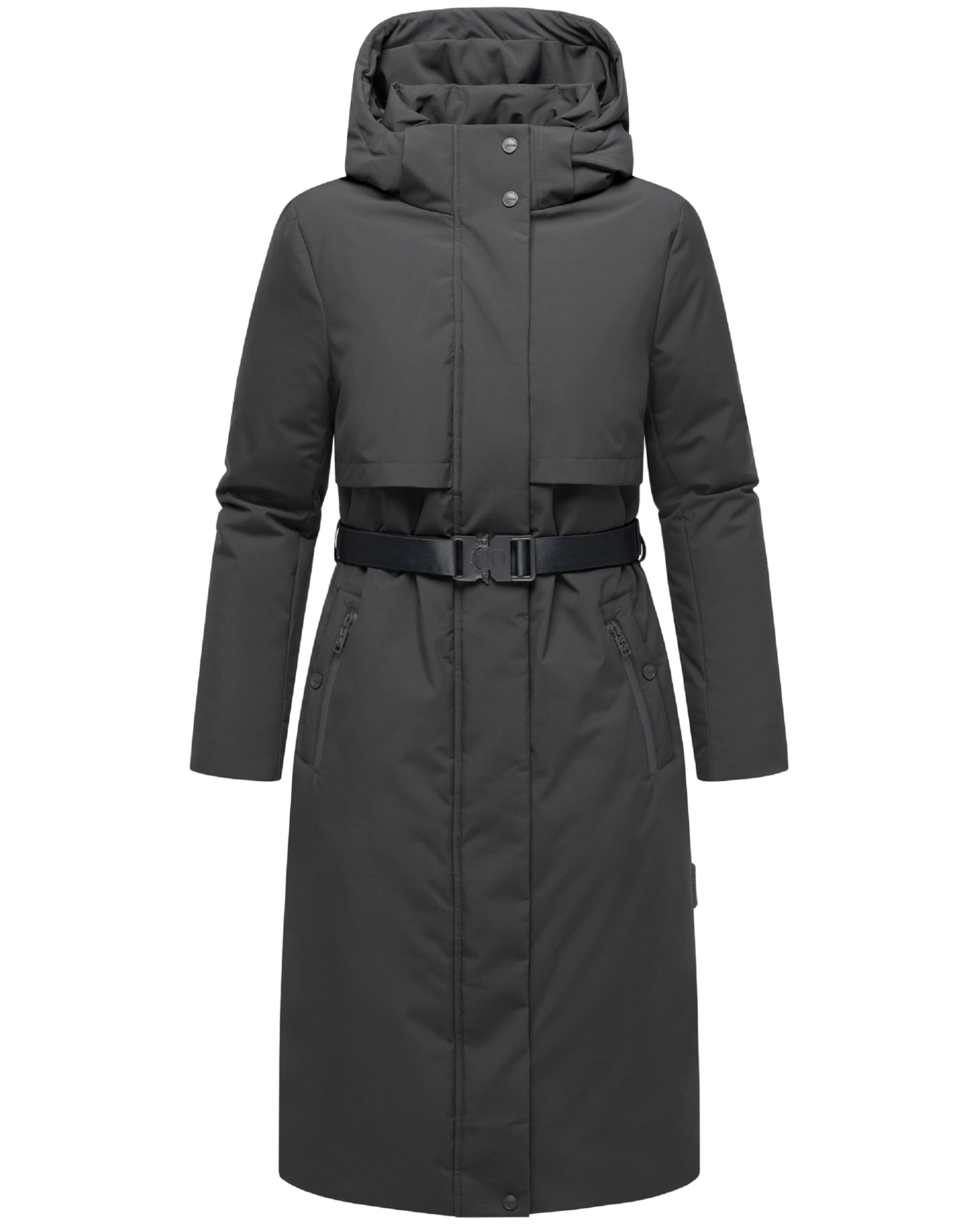 NAVAHOO Waldbummler 14 Wintermantel Damen XXL grau