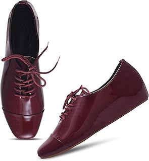 FROH FEET Women's Brogue Dress Shoes for Women, Lace-up for Women, Comfortable Formal Business Office Work Vintage Oxfords Shoes-picture-50