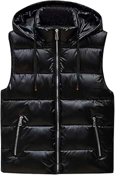 ジャケット・アウター DIESEL black hooded puffer down vest