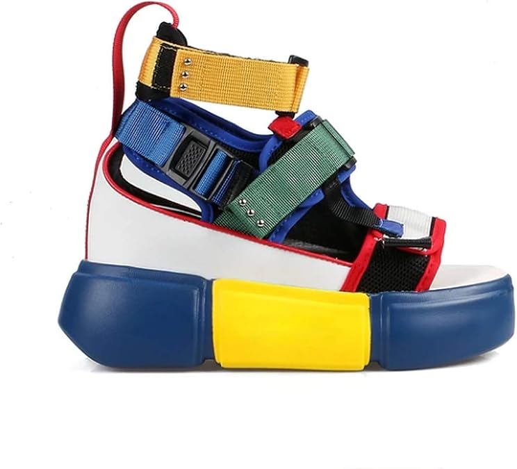Anthony Wang Women's ugly chunky platform wedge sandals