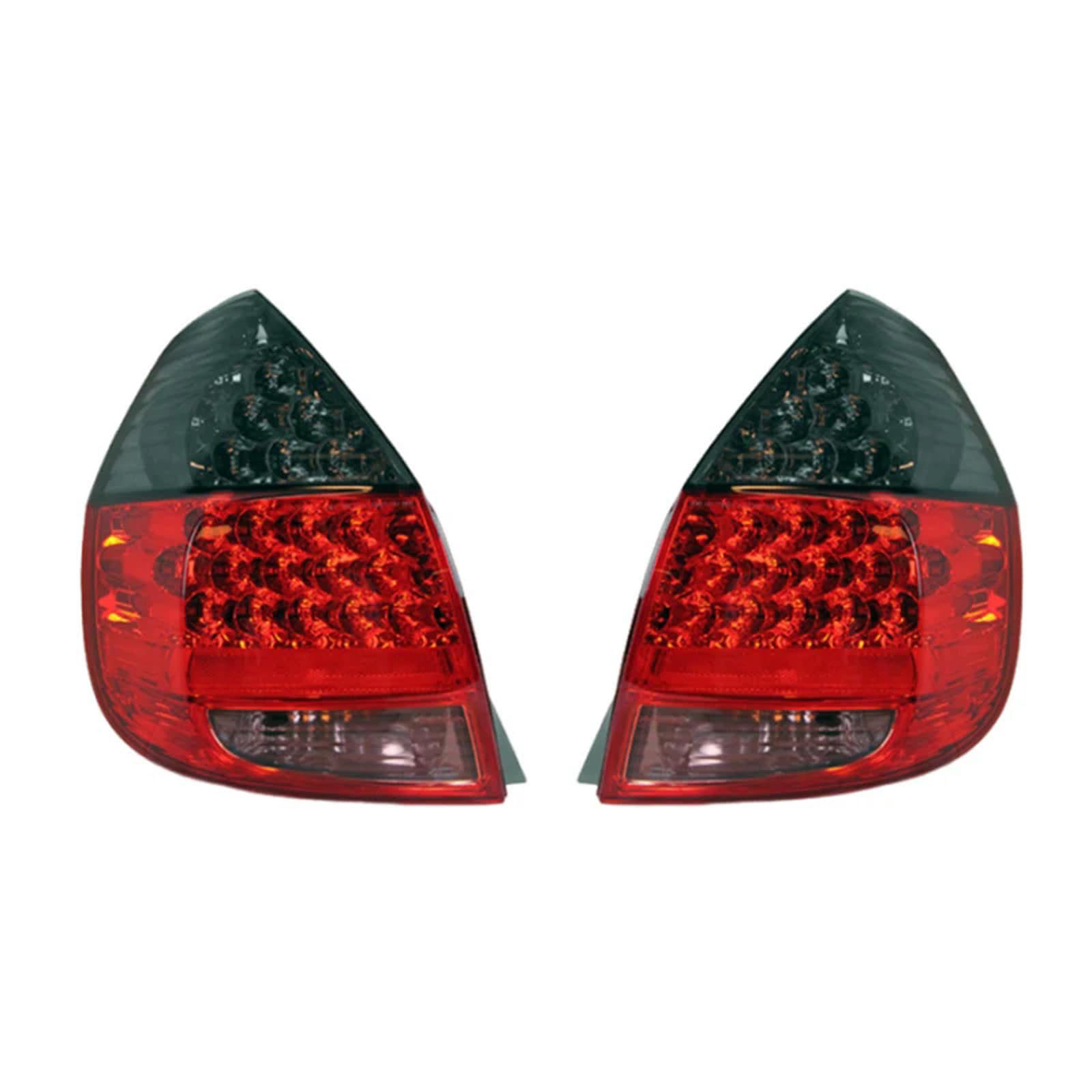 for Honda Fit Jazz GD3 2001-2008 Smoked LED Car Rear Bumper Tail
