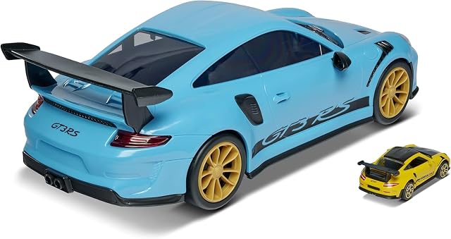 Foto 4 de 6 de SIMBA TOYS Majorette - Porsche Coche de transporte Carry Car 911 GT3 RS, incluye un coche efectos de sonido…
