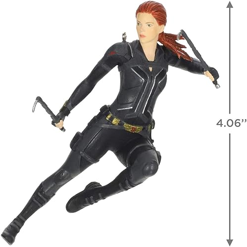 Vista 3 de Hallmark Adorno navideño de recuerdo 2020, Marvel Studios Black Widow (1799QXI6121)