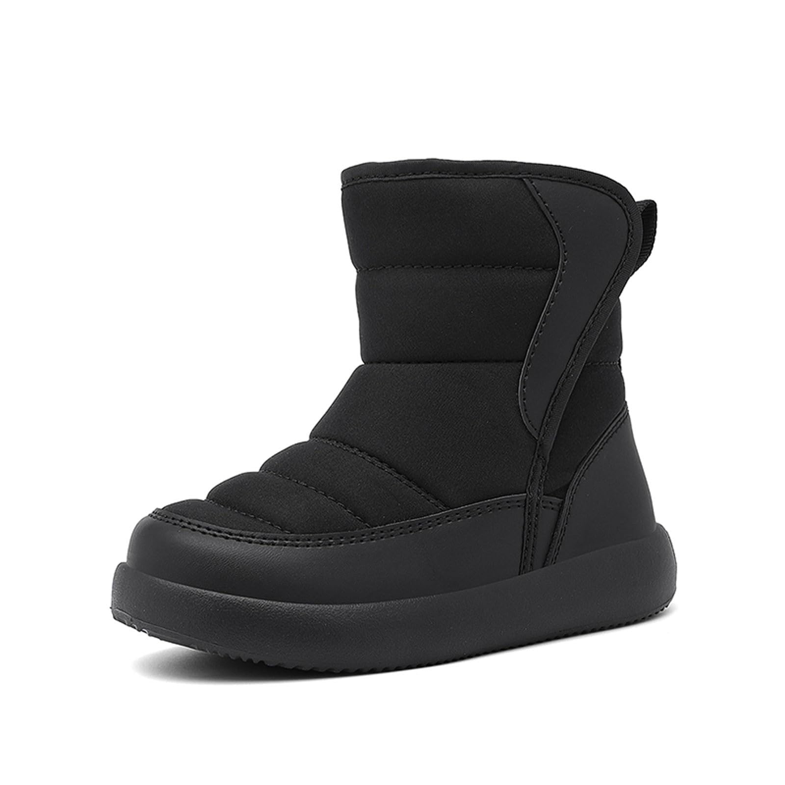 Stivali da Neve per Bambini Bambini Moda Calzature da Escursionismo Stivali Piatti alla Moda Comodi Suola Morbida Autunnali Invernali Scarpine Primi Passi per Autunno e Inverno