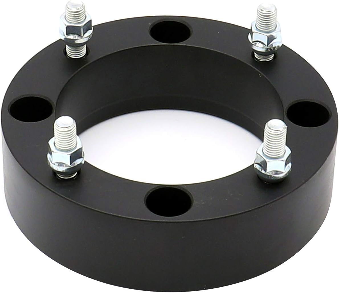 HICKS 4x156 Wheel Spacers 2" Thick Wheel Spacer Adapters 131mm Hub Bore with 12mm×1.5 Studs fit for 2015-2022 Polaris RZR Trail 900, Set of 2