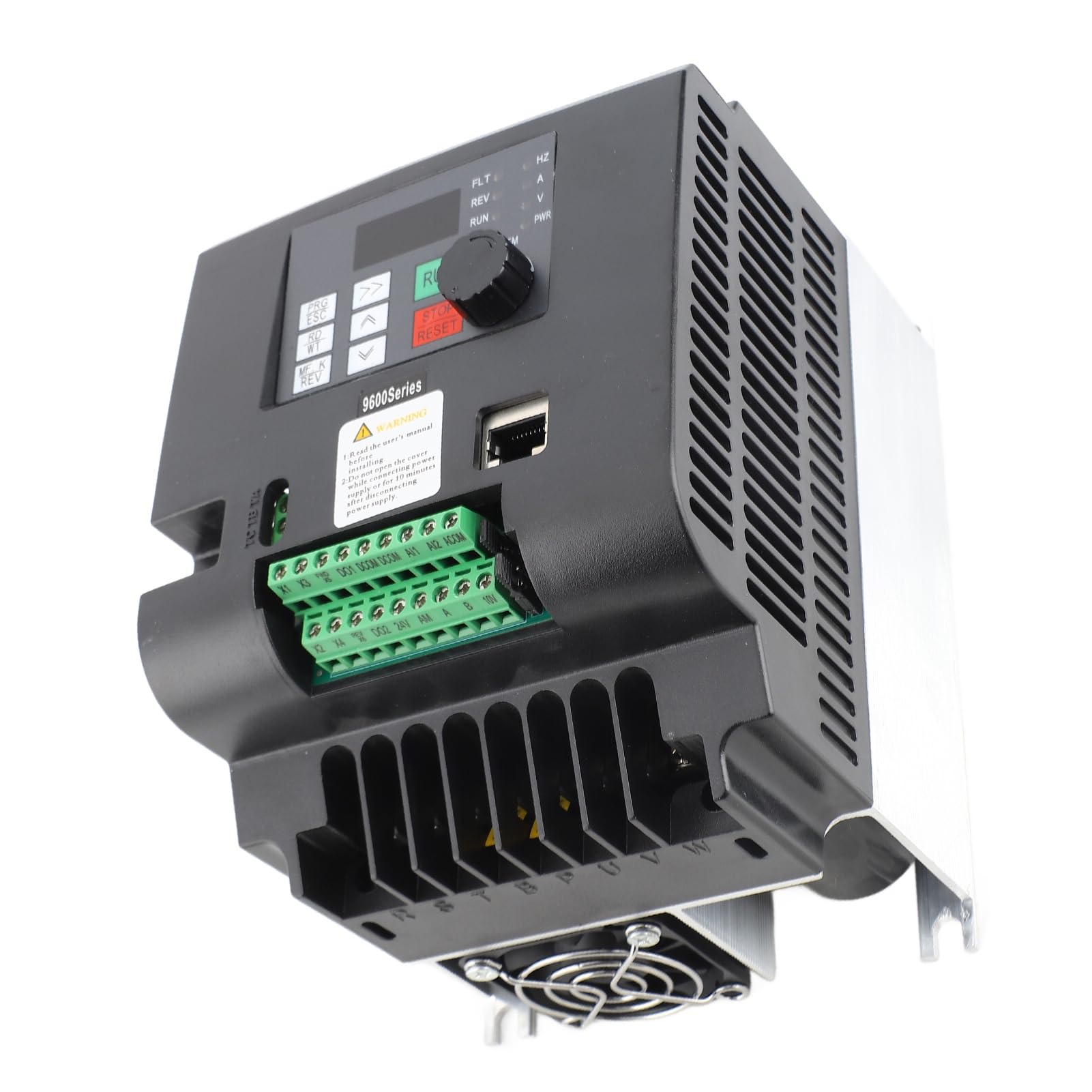 FTVOGUE 4KW Vector Variable Frequency Drive, 3 Phase Input Output