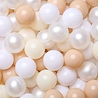 Vista 19 de Bolas de pozo de bolas Realhaha 50 100 200 500 Bolas de juego de plástico para bebés, niñas, niños pequeños, tienda de campaña, piscina, sala