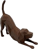 Vista 1 de Sands3D - Figura de Labrador Retriever, regalos de laboratorio negro, figuras de perro, Labrador Retriver, chocolate, labrador, decoración