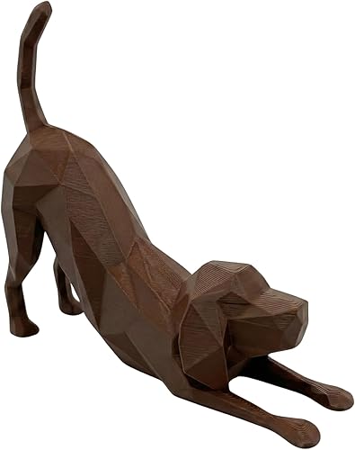 Sands3D - Figura de Labrador Retriever, regalos de laboratorio negro, figuras de perro, Labrador Retriver, chocolate, labrador, decoración de