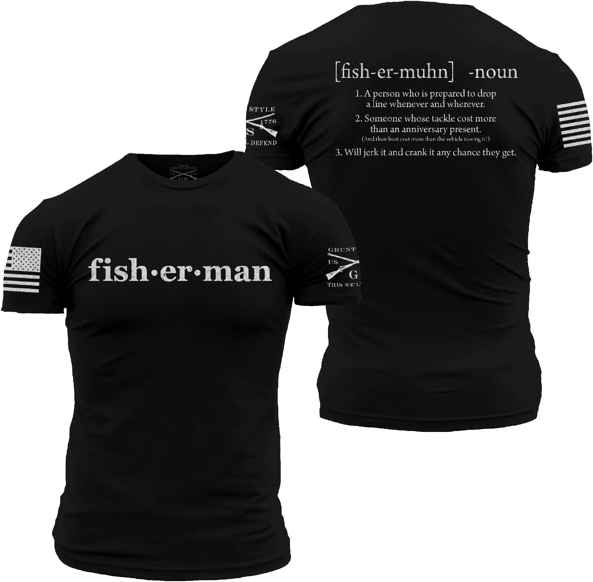 Grunt StyleFisherman Defined Men's T-Shirt