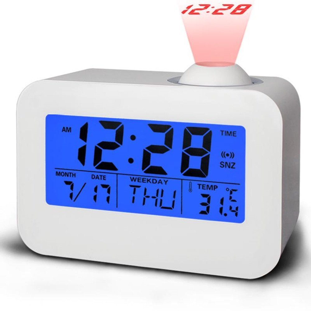 Buy EVANA Led Display 806 Digital Talking Projection Clock with Sound, Alarm, Calendar