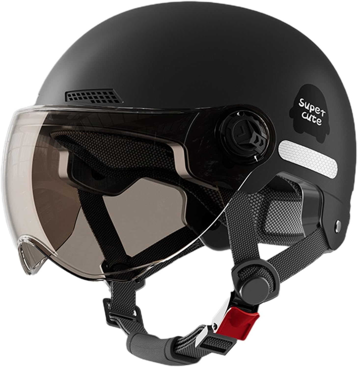 Adult Bike Helmet, Bicycle Helmet, Helmet with Visor for Electric Scooter, Bicycle Helmet, Mountain Bike Helmet for Skateboard