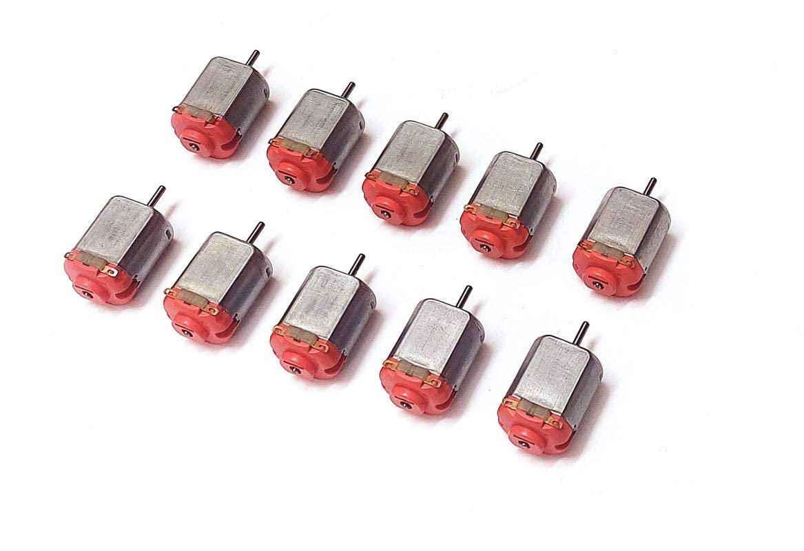 TekBud DC Motor 3-6V, High-Speed, for RC Toys, DIY Projects and RC Cars (Pack of 10) (B09THBN3GV) Amazon Price History, Amazon Price Tracker