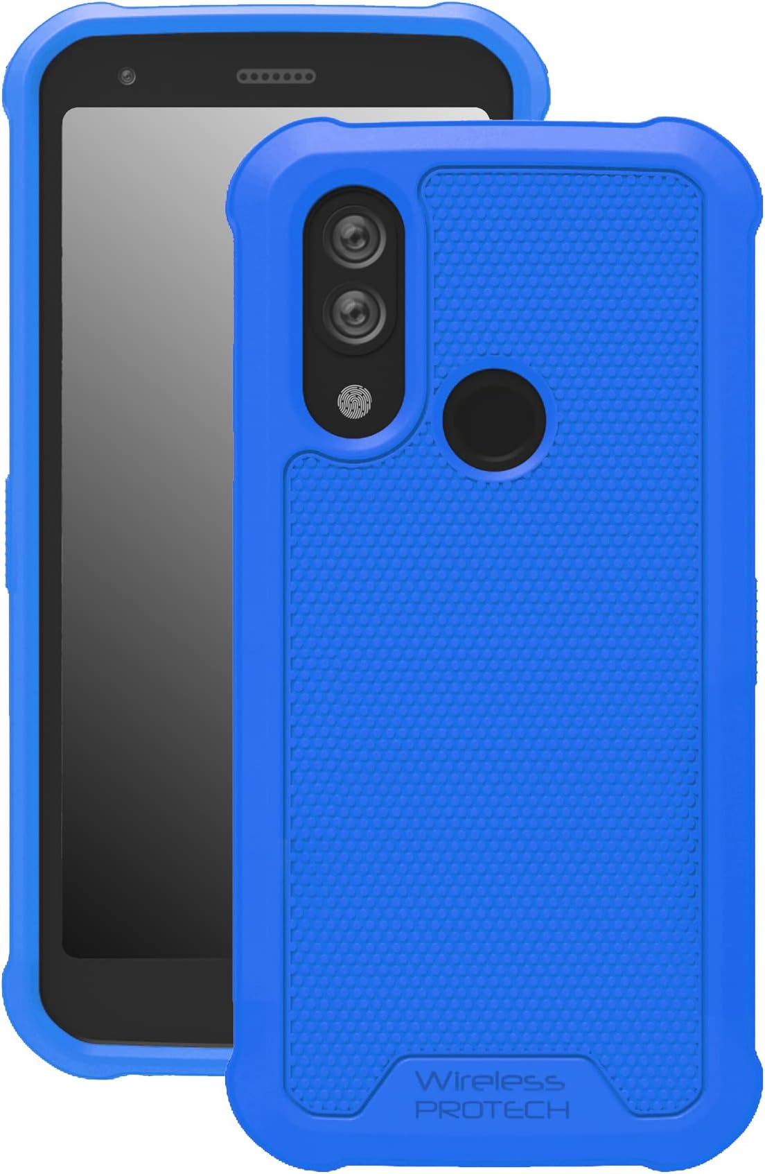 Case Compatible with CAT S62 PRO and CAT S62. Slim Flexible Rugged Case with Drop Protection (Blue)