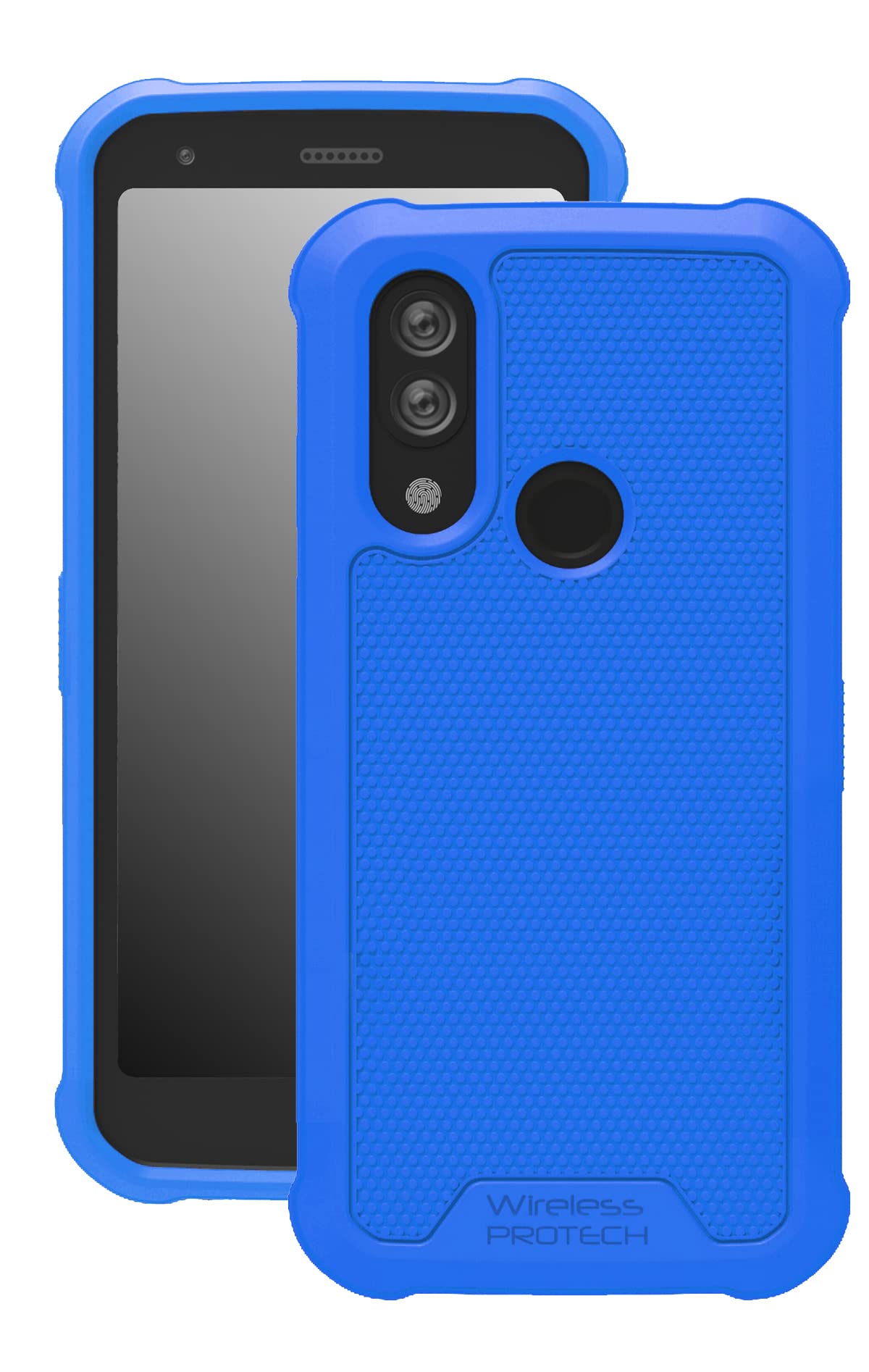 Case Compatible with CAT S62 PRO and CAT S62. Slim Flexible Rugged Case with Drop Protection (Blue)