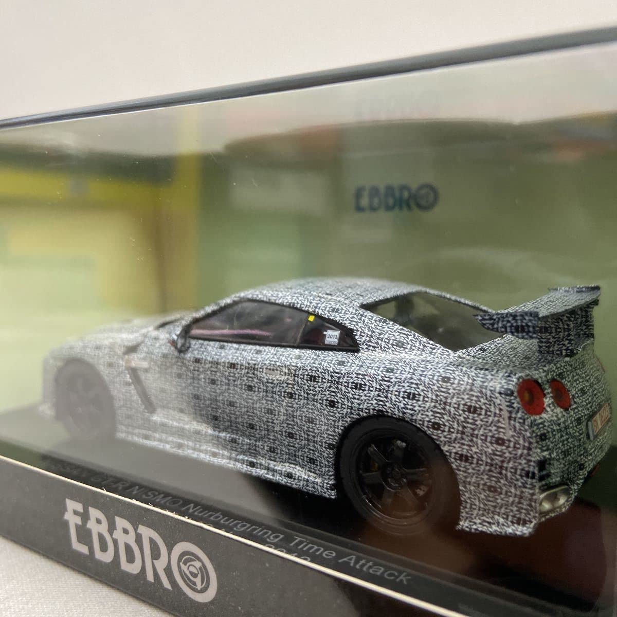 Amazon | EBBRO 1/43 NISSAN GT-R NISMO Nurburgring TIME ATTACK 7min