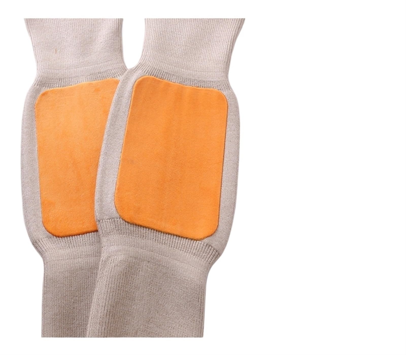 Ginocchiere Protettive Invernali 2 pezzi inverno caldo lana cashmere scaldamuscoli maniche spesse ginocchiere foderate in pile tutore supporto guardia protezione lunghi involucri termici Per Ginocchia