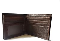 Vista 108 de Hombres Cool Eagle Wolf Caballo Totem Cuero Vaca Vertical Cartera Cremallera Multi-tarjeta Titular, Tótem de caballo, Minimalista