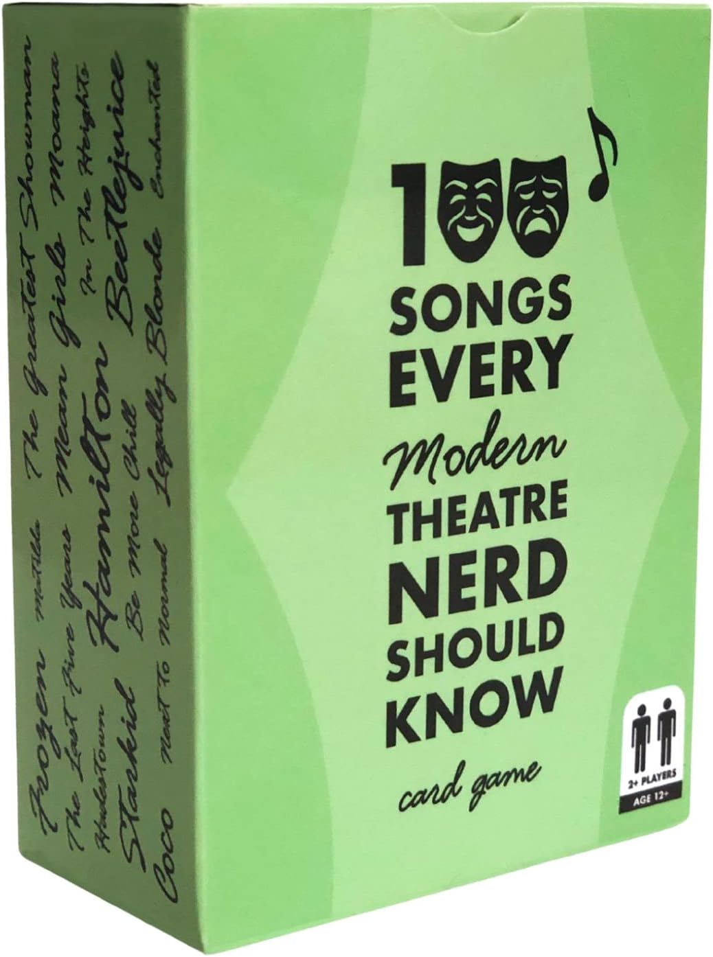 spinningrock, 100 Songs Every Theatre Nerd Should Know - Ultimate Musical Theatre Card Game - Modern Deck