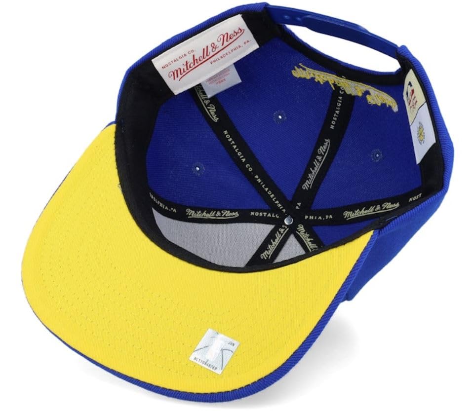 Mitchell & Ness Gorra Snapback Golden State Warriors Azul miniatura 6
