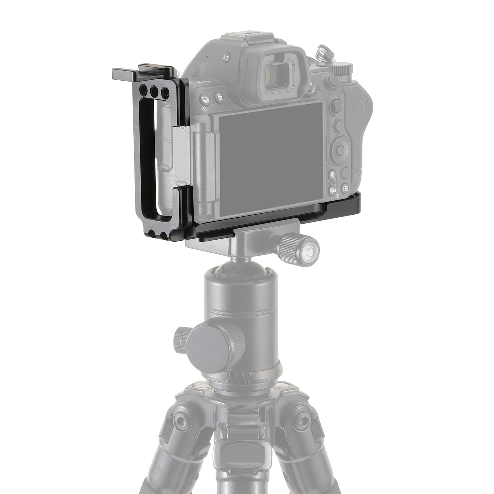 Z5II regulowany pionowy uchwyt na płytę szybkozłączkę L / uchwyt ręczny do kamery Z5II Z6III Z5 / Z6 / Z7 / Z6II / Z7II kamera ze stopu aluminium