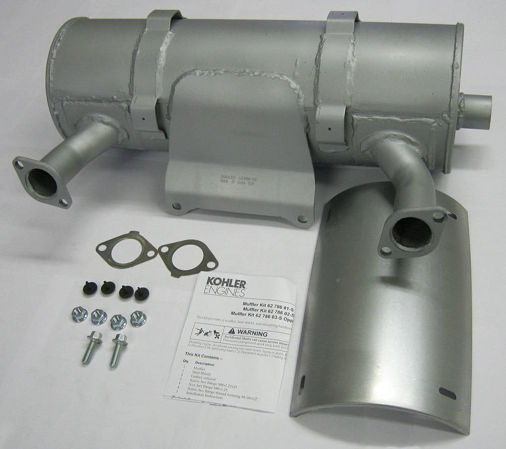 Kohler OEM Part 62 786 02-S KIT: Muffler KH-62-786-02-S 6278602-S