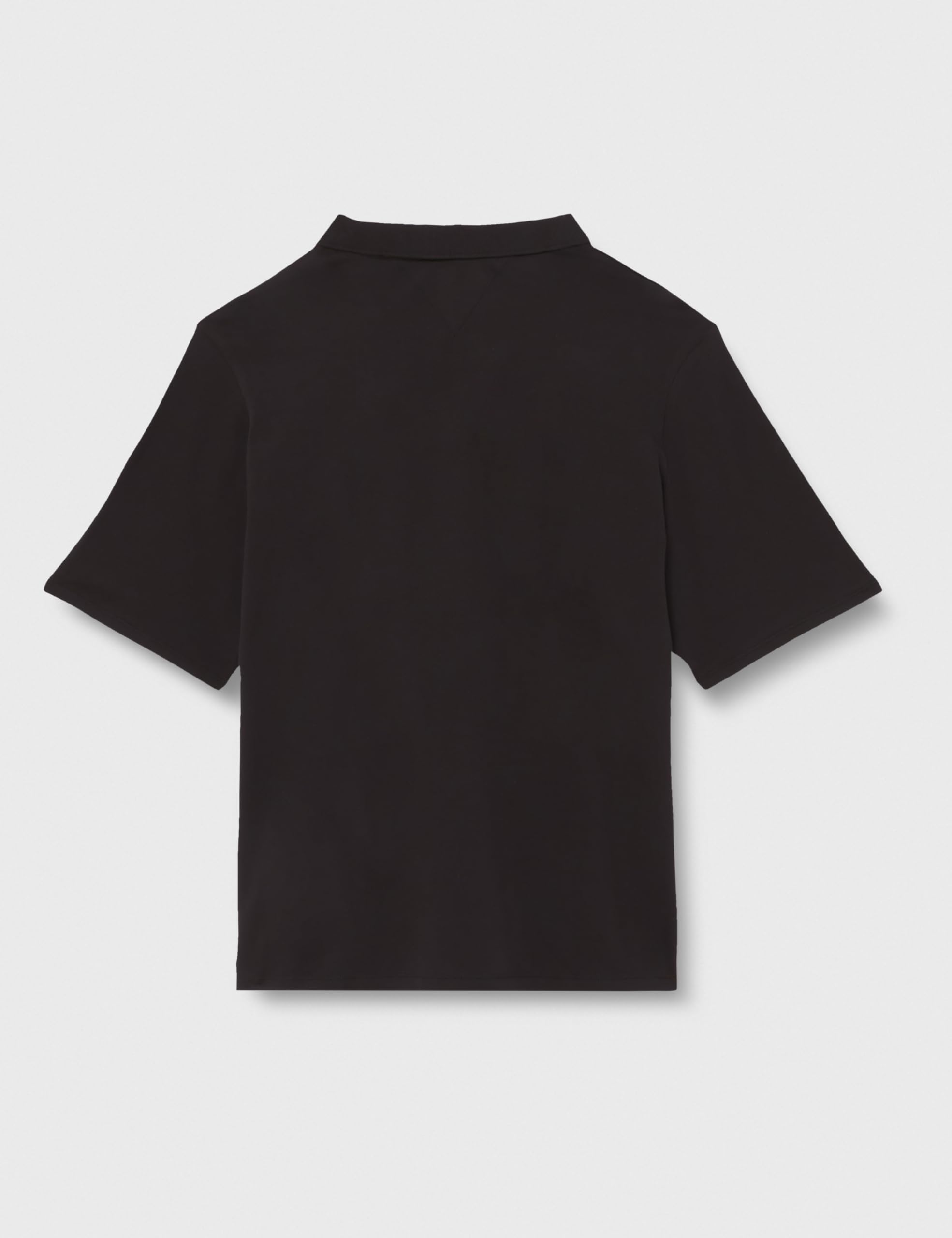 Tommy Hilfiger Damskie polo CRV 1985 Reg Pique Ss S/S Polo, czarne, 48, Czarny, 48
