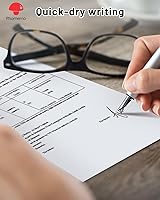 Vista 5 de Papel para impresora térmica tamaño carta Phomemo, impresión térmica avanzada, papel Phomemo compatible con TATTMUSE M08F-Letter, M832, M834