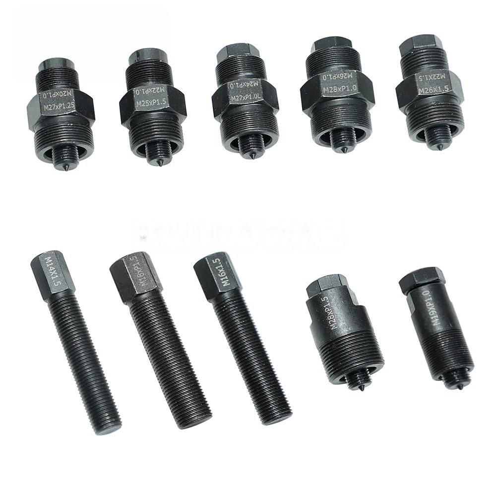 Estrattore per volano Magnete Set di estrattori per volano per Moto da 10 Pezzi, 15 Dimensioni, per Moto da, ATV, Kit di Strumenti per la rimozione del volano per Moto.