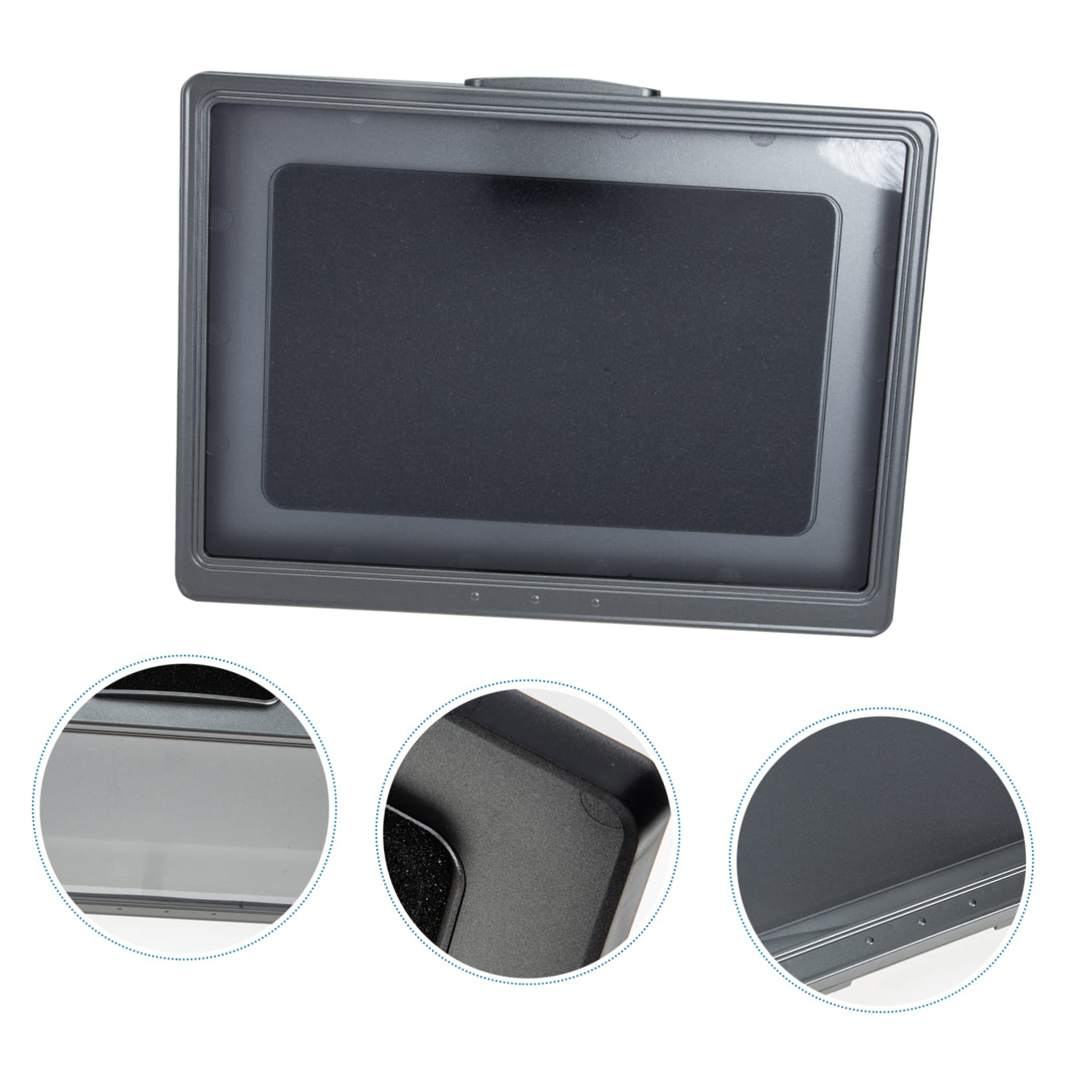 Artibetter Supporto da Muro per Telefono e Tablet in ABS e PET, Installazione senza Fori per Doccia e Bagno, Rotazione Facile e Resistente all'Acqua