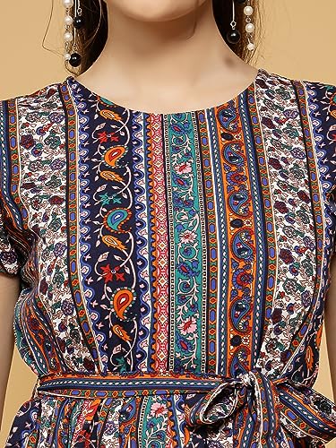 Image of OOMPH! Women's Fit and Flare Knee Length Dress