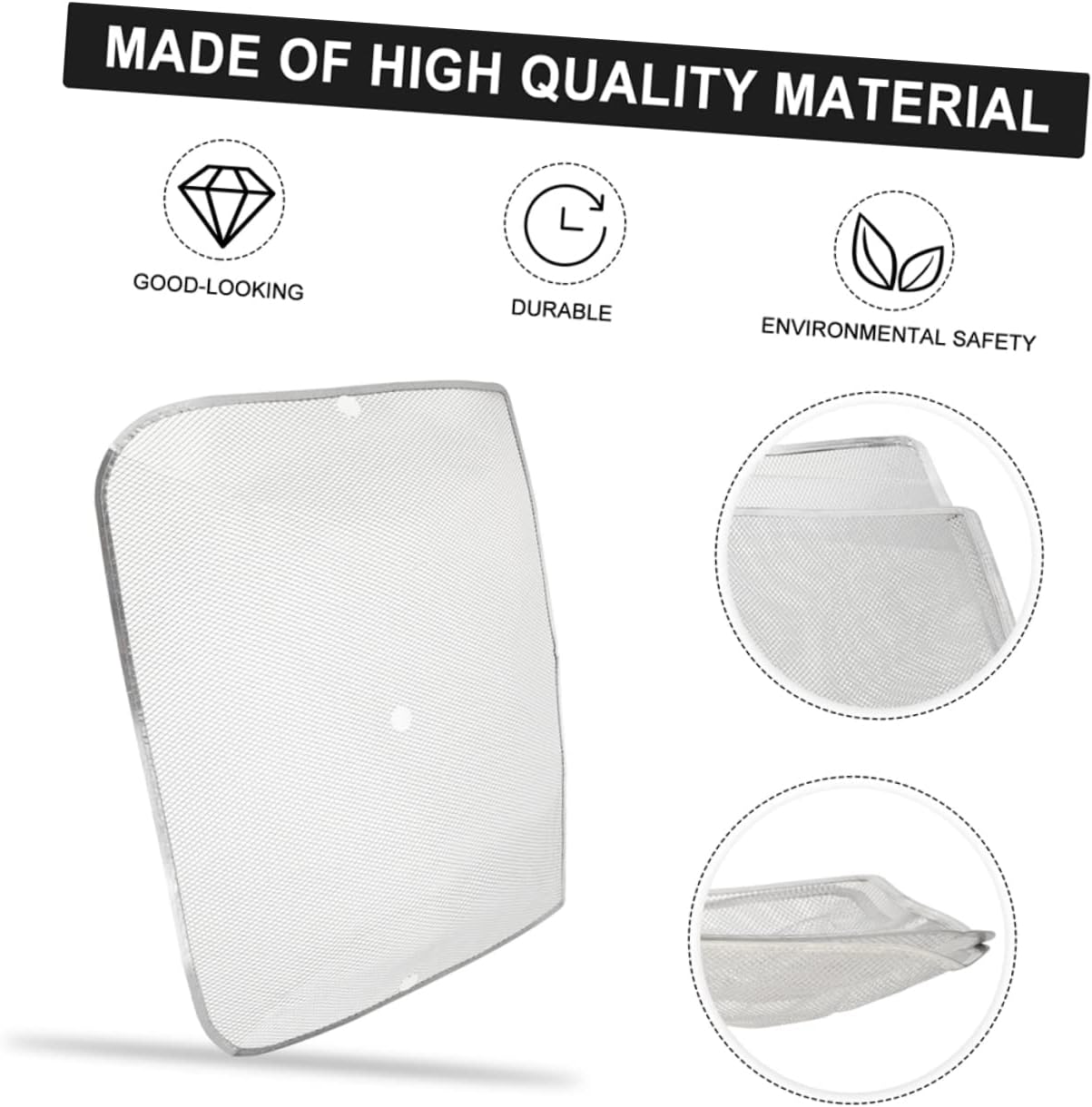 Replacement Anti-oil Filter Net for Range Hood Grease Mesh Easy to Install Kitchen Accessory Compatible with Hood Models for Grease Filtration