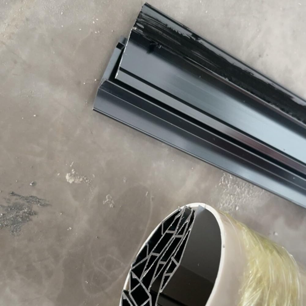 Rampes De Seuil 120cm Bande De Transition De Plancher pour Portes Bande De Seuil De Remplacement en Aluminium, Hauteur 18mm Moulure De Réduction De Plancher(Grey,150cm-60in)