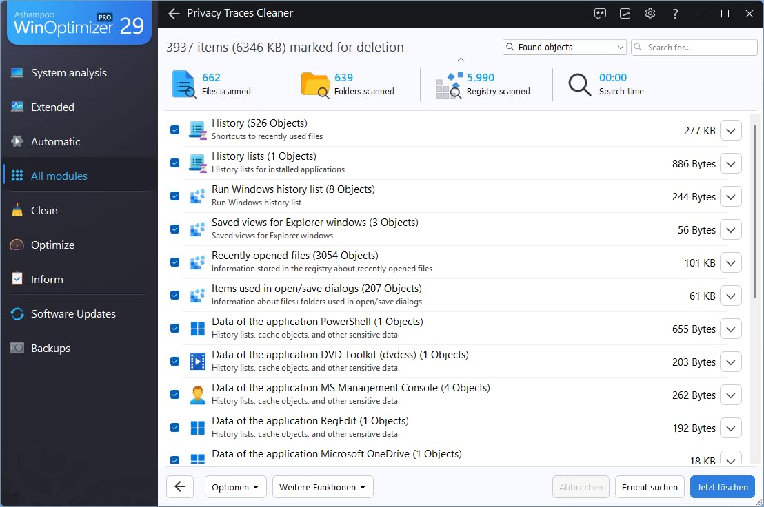 WinOptimizer 29 - Increase the performance, stability and system optimizer – for Win 11, 10