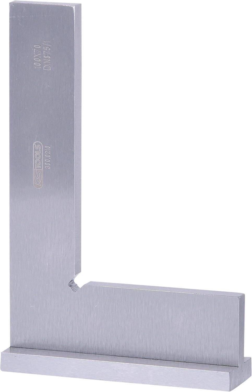KS Tools 300.0210 Workshop Square with Heel Size 100 mm