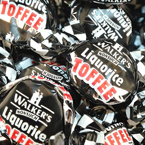Candy Walkers Liquorice Toffee Packet 1 kg