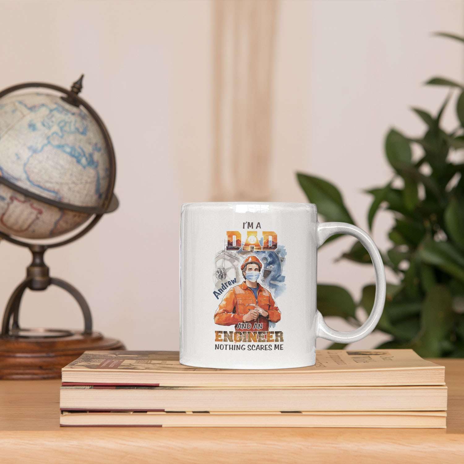 Amazon.com: Custom Dad Engineer Ceramic Mug, Personalized Name Engineer  Themed White Cup, Unique Gears Design Mug 11oz 15oz, Customized Mechanical Engineer  Coffee Cup, Engineer Mug Gift For Men : Home & Kitchen