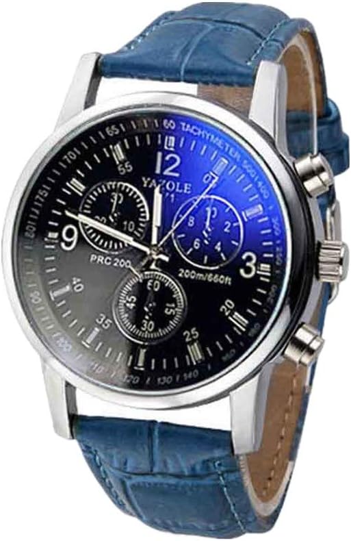 Absolute Cheap!!! But Looks Really Expensive Mens Dress Watch- Fashion Simple Analog Watch Dial Quartz Crocodile Faux Leather