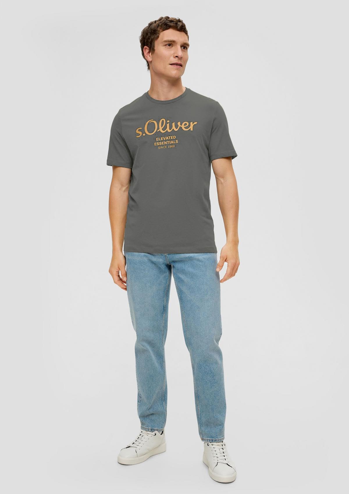 s.Oliver Herren T-Shirt mit Logodruck (DE/NL/SE/PL – Bild 4